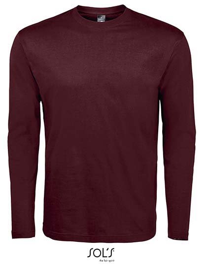 SOL´S T-Shirt Monarch Long Sleeve – Oxblood