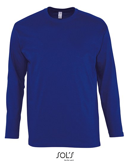 SOL´S T-Shirt Monarch Long Sleeve – Ultramarine