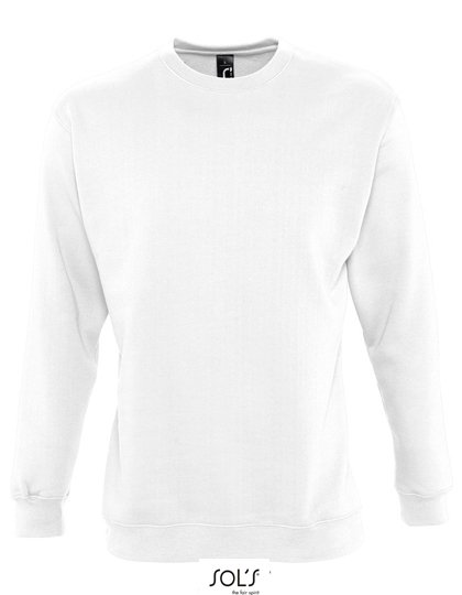 SOL´S Unisex Sweatshirt New Supreme – White