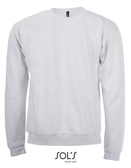 SOL´S Men's Spider Round-Neck Sweatshirt – Ash (Heather)