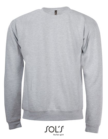SOL´S Men's Spider Round-Neck Sweatshirt – Grey Melange
