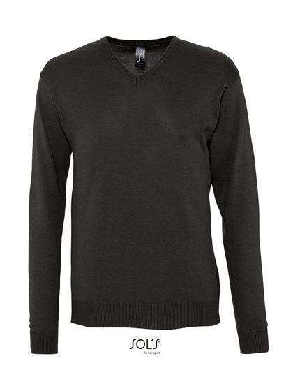 SOL´S Men's V-Neck Sweater Galaxy – Black