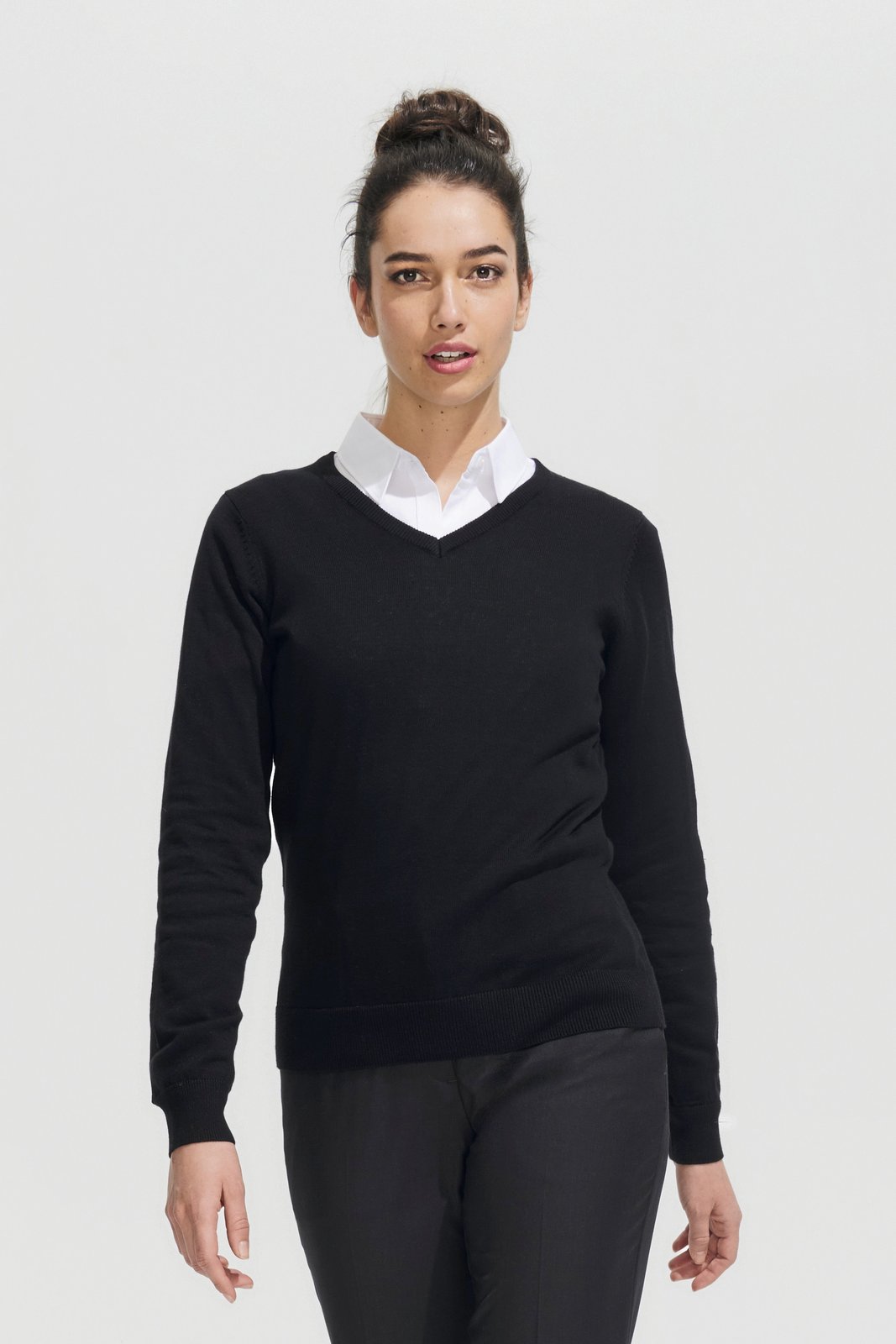 SOL´S Women's V-Neck Sweater Galaxy