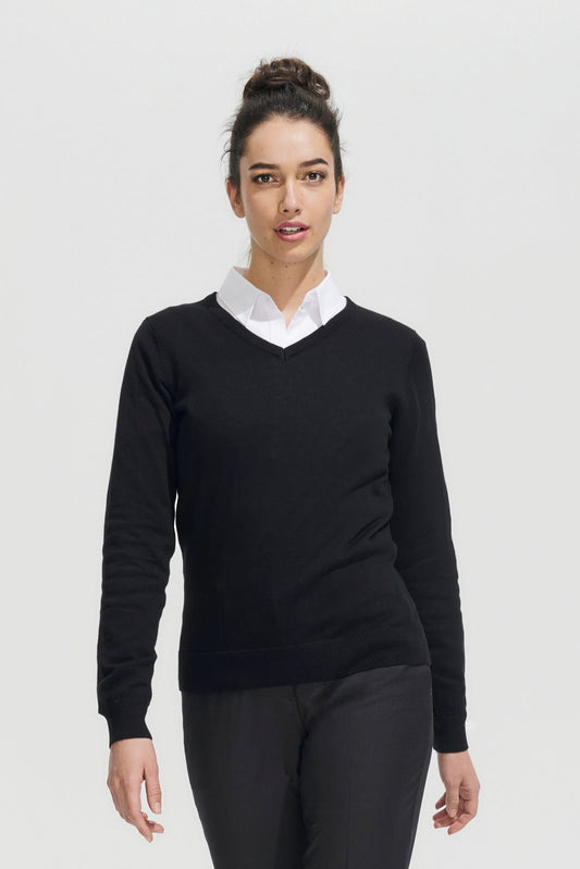 SOL´S Women's V-Neck Sweater Galaxy