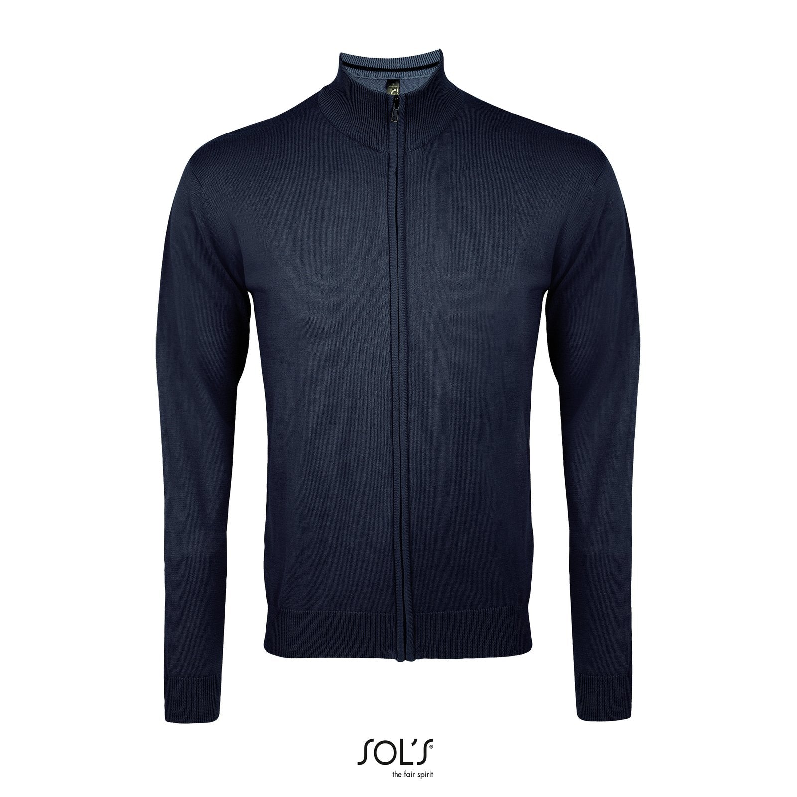 SOL´S Men's Zipped Knitted Cardigan Gordon