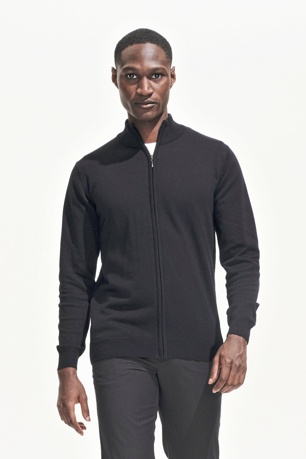 SOL´S Men's Zipped Knitted Cardigan Gordon