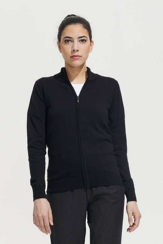 SOL´S Women's Zipped Knitted Cardigan Gordon