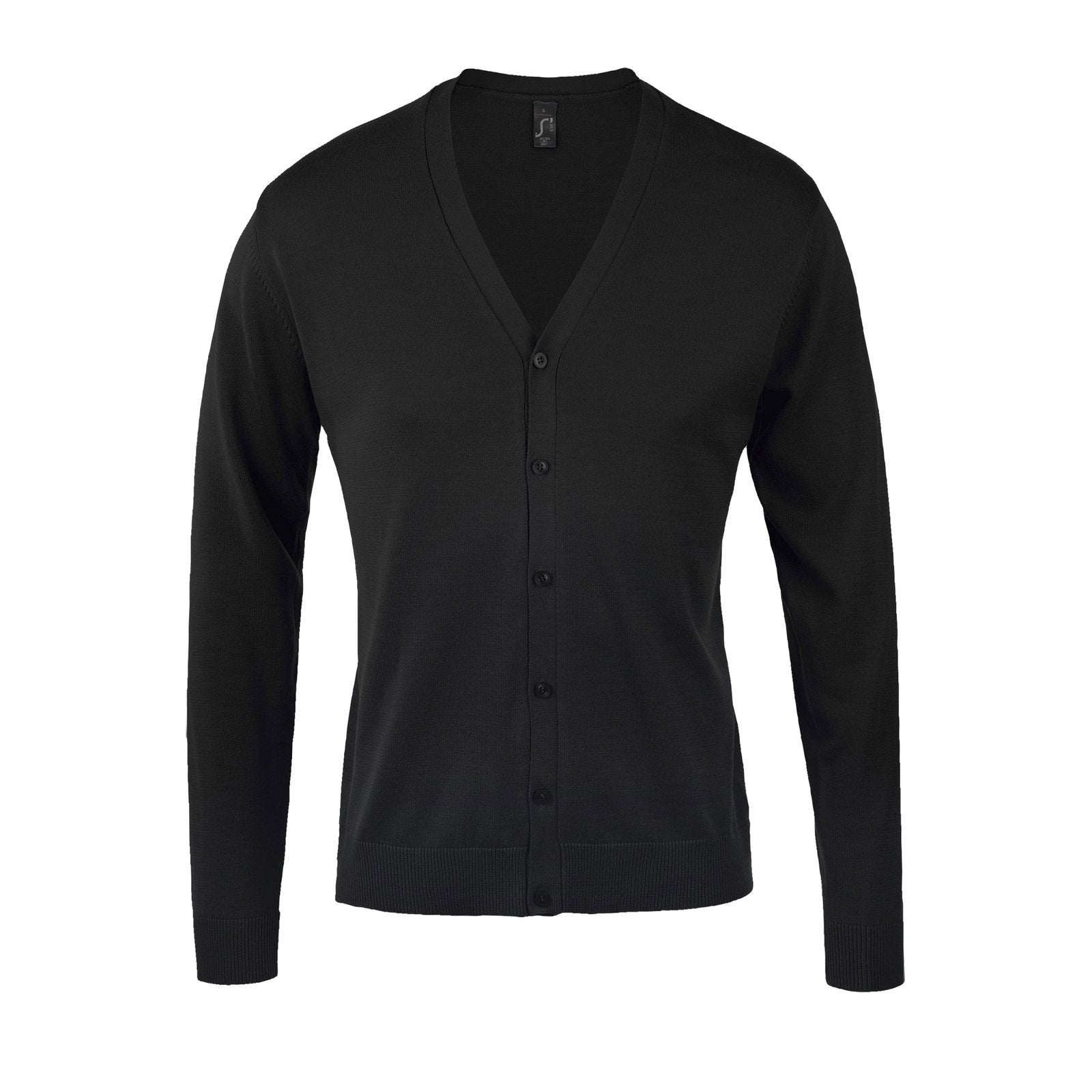 SOL´S Men's Golden V-Neck Knitted Cardigan