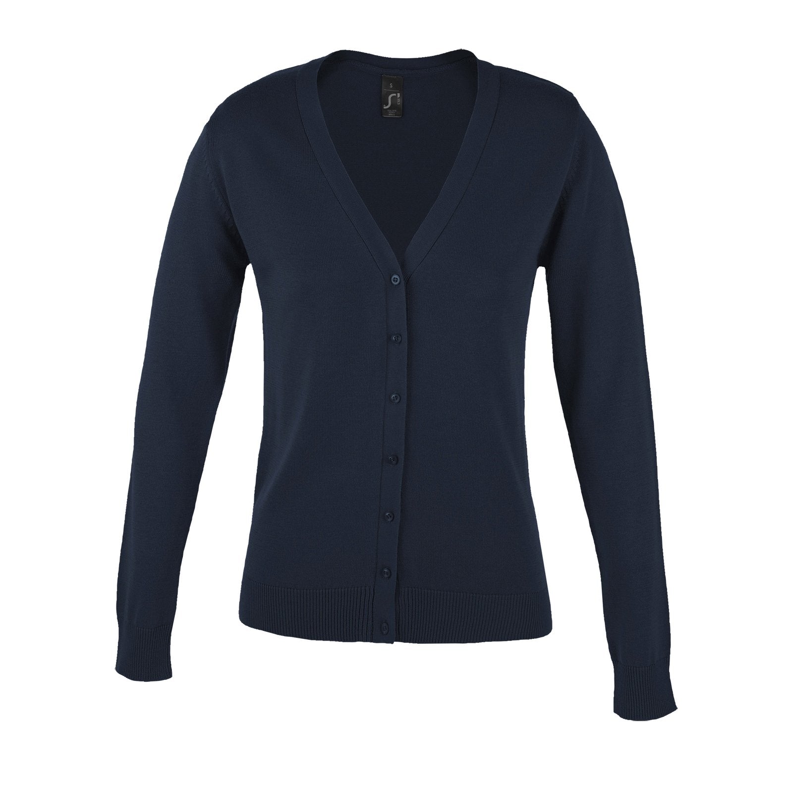 SOL´S Women's Golden V-Neck Knitted Cardigan