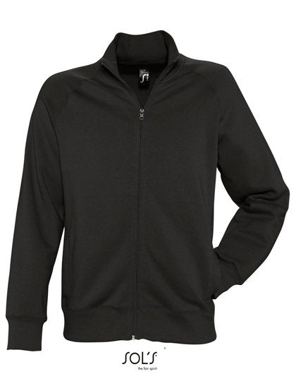 SOL´S Men's Zipped Jacket Sundae – Black