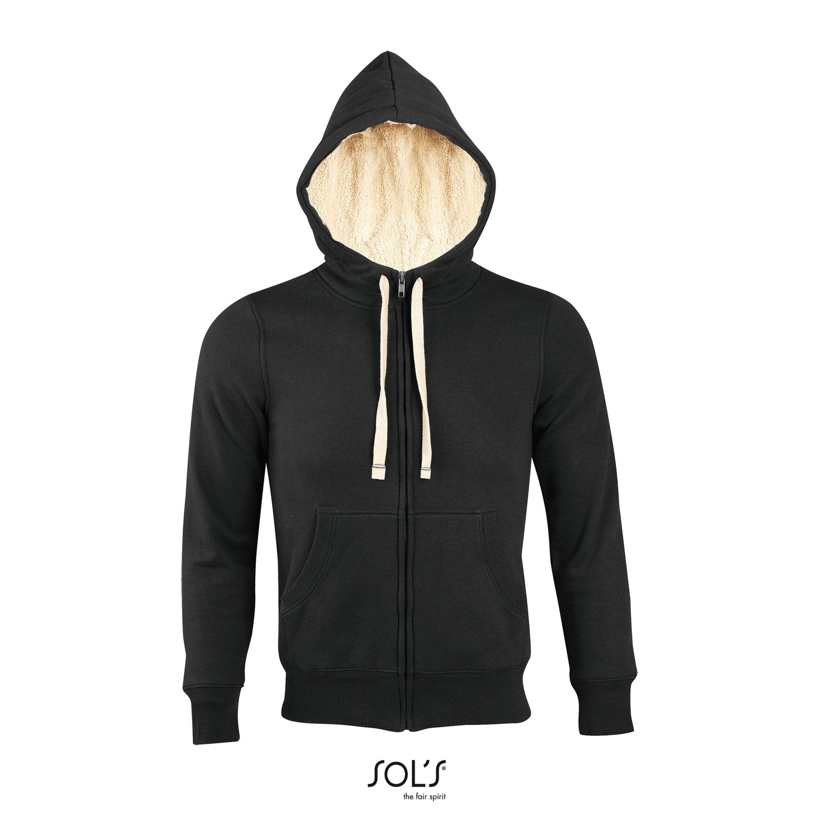 SOL´S Unisex Zipped Jacket Sherpa