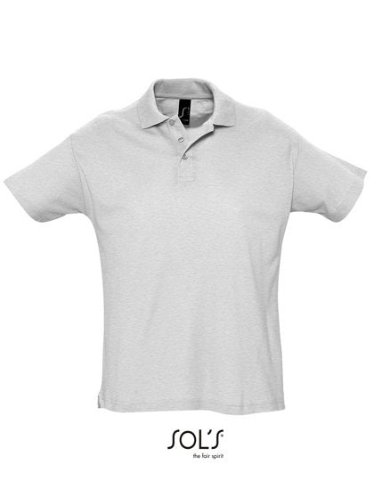 SOL´S Summer Polo II – Ash (Heather)