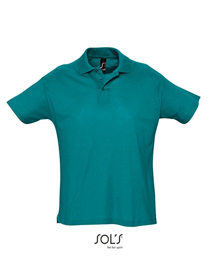 SOL´S Summer Polo II – Duck Blue