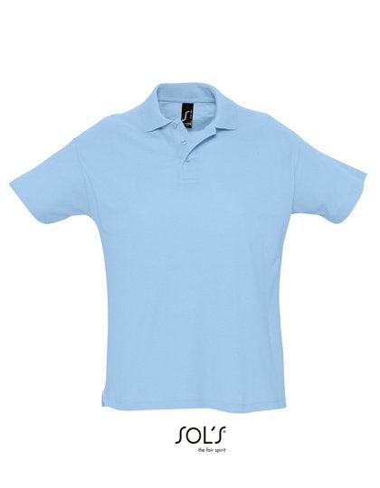 SOL´S Summer Polo II – Sky Blue