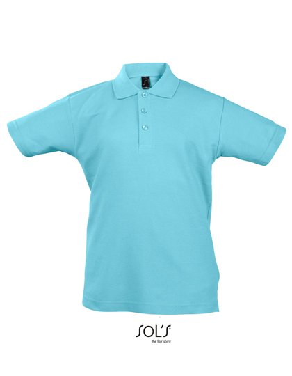 SOL´S Kids' Summer Polo II – Atoll Blue