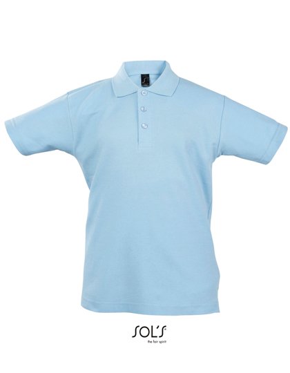 SOL´S Kids' Summer Polo II – Sky Blue