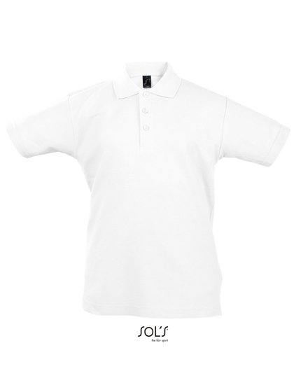 SOL´S Kids' Summer Polo II – White