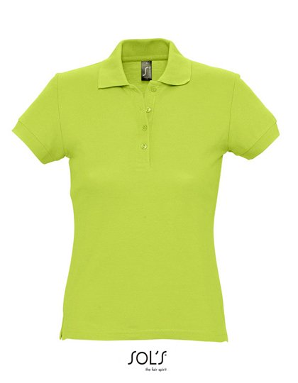SOL´S Women's Polo Passion – Apple Green