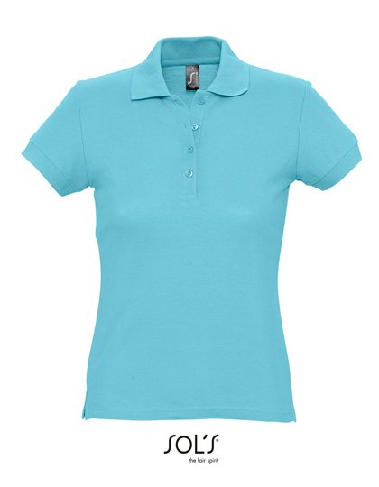 SOL´S Women's Polo Passion – Atoll Blue