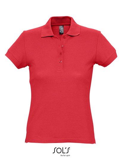 SOL´S Women's Polo Passion – Red