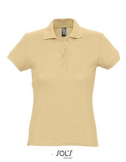 SOL´S Women's Polo Passion – Sand