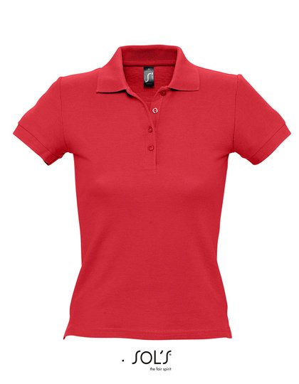 SOL´S Women's Polo People 210 – Red