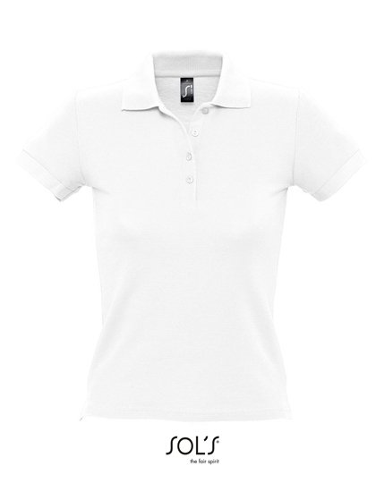 SOL´S Women's Polo People 210 – White
