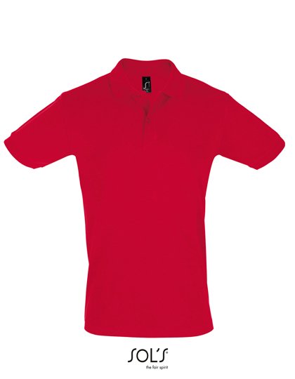 SOL´S Men's Polo Shirt Perfect – Red