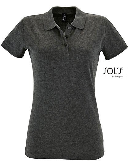 SOL´S Women's Polo Shirt Perfect – Charcoal Melange