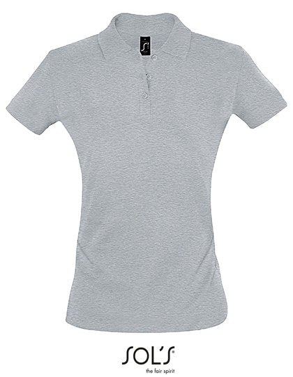 SOL´S Women's Polo Shirt Perfect – Grey Melange