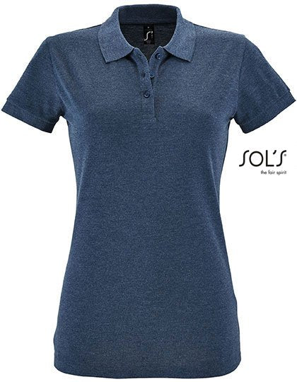 SOL´S Women's Polo Shirt Perfect – Heather Denim