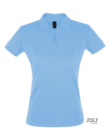 SOL´S Women's Polo Shirt Perfect – Sky Blue