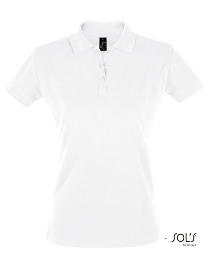 SOL´S Women's Polo Shirt Perfect – White