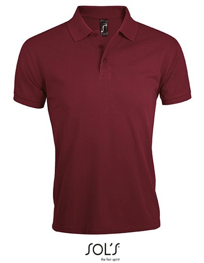 SOL´S Men's Polo Shirt Prime – Burgundy