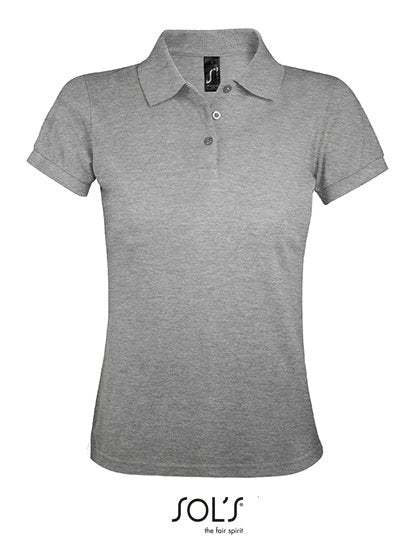 SOL´S Women's Polo Shirt Prime – Grey Melange