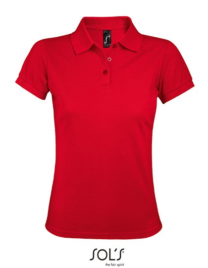 SOL´S Women's Polo Shirt Prime – Red