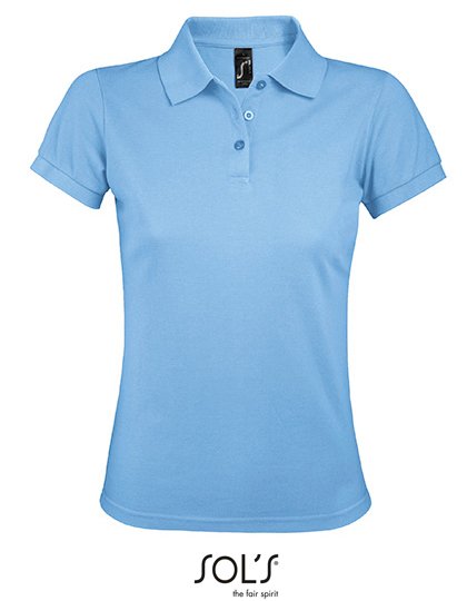 SOL´S Women's Polo Shirt Prime – Sky Blue
