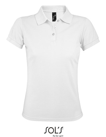 SOL´S Women's Polo Shirt Prime – White