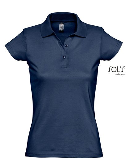 SOL´S Women's Jersey Polo Shirt Prescott – French Navy