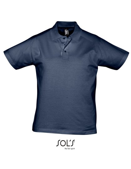 SOL´S Men's Jersey Polo Shirt Prescott – French Navy