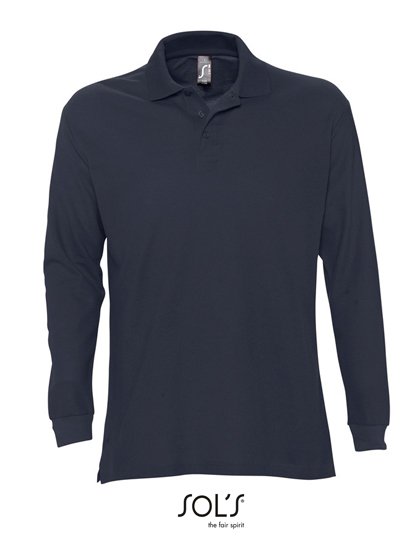 SOL´S Long Sleeve Polo Star – Navy