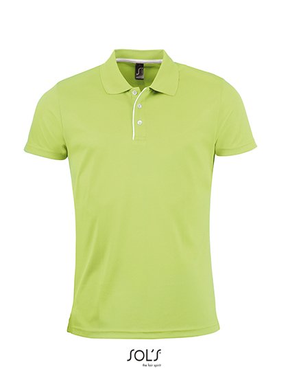 SOL´S Men's Sports Polo Shirt Performer – Apple Green