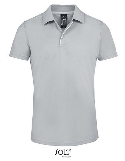 SOL´S Men's Sports Polo Shirt Performer – Pure Grey