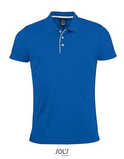 SOL´S Men's Sports Polo Shirt Performer – Royal Blue 241