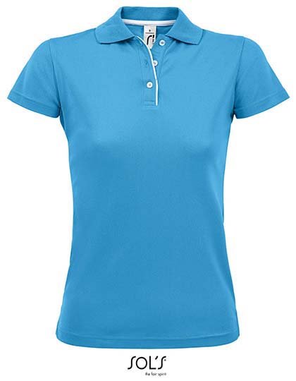 SOL´S Women's Sports Polo Shirt Performer – Aqua