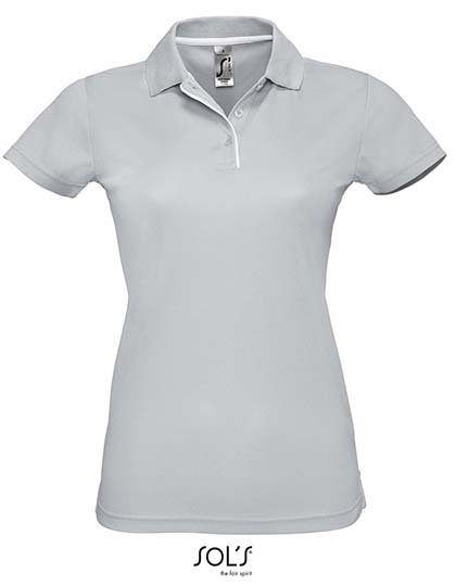 SOL´S Women's Sports Polo Shirt Performer – Pure Grey