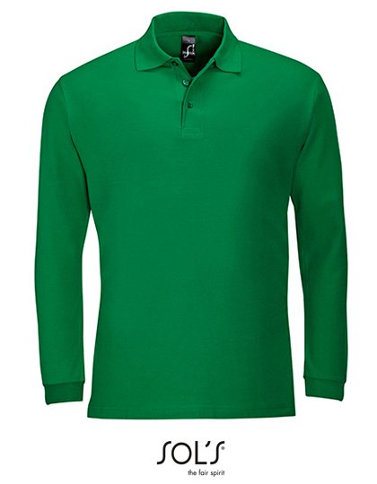 SOL´S Long Sleeve Polo Winter II – Kelly Green