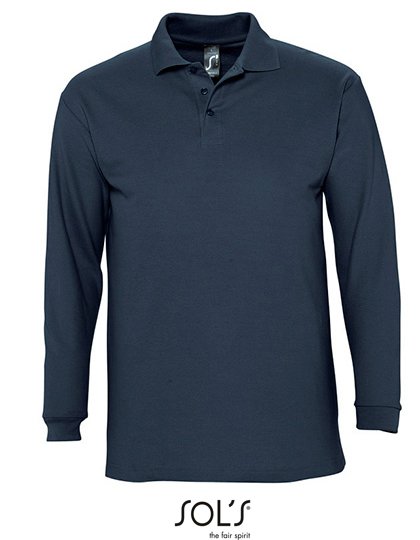 SOL´S Long Sleeve Polo Winter II – Navy