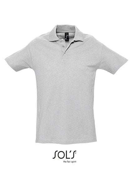 SOL´S Polo Spring II – Ash (Heather)