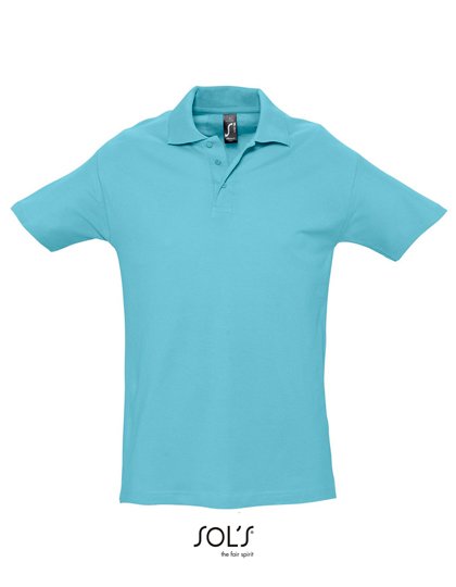 SOL´S Polo Spring II – Atoll Blue